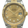 ロレックス ROLEX デイトジャスト36 126233 シャンパンゴールド ゴールド/ステンレススチール 自動巻き メンズ 腕時計