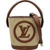 ルイ・ヴィトン LOUIS VUITTON スプリングインザシティプティバケット M59962 キャメル ゴールド金具 ラフィア レディース ショルダーバッグ