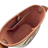 ルイ・ヴィトン LOUIS VUITTON スプリングインザシティプティバケット M59962 キャメル ゴールド金具 ラフィア レディース ショルダーバッグ