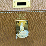 エルメス HERMES ケリー25 外縫い G刻印 ゴールド ゴールド金具 エプソン レディース ショルダーバッグ