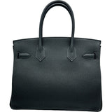 エルメス HERMES バーキン30 G刻印 ブラック ゴールド金具 トゴ レディース ハンドバッグ