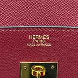 エルメス HERMES バーキン30 D刻印 ルージュグレナ ゴールド金具 エプソン レディース ハンドバッグ