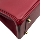 エルメス HERMES バーキン30 D刻印 ルージュグレナ ゴールド金具 エプソン レディース ハンドバッグ