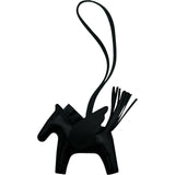 エルメス HERMES ロデオペガサスPM G刻印 ソーブラック アニョーミロ/スイフト ユニセックス チャーム
