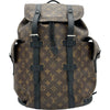 ルイ・ヴィトン LOUIS VUITTON クリストファーMM M43735 ブラウン モノグラム・マカサー メンズ リュック・デイパック
