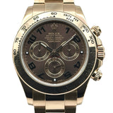 ロレックス ROLEX デイトナ 116505 チョコ ピンクゴールド 自動巻き メンズ 腕時計