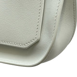 エルメス HERMES ジプシエールミニ Ｗ刻印 ニューホワイト ゴールド金具 スイフト レディース ショルダーバッグ