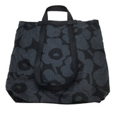marimekko kioski マリメッコ FUNNY TOTE トートバッグ ショルダーバッグ ネイビー ブラック ポリエステル レディース トートバッグ