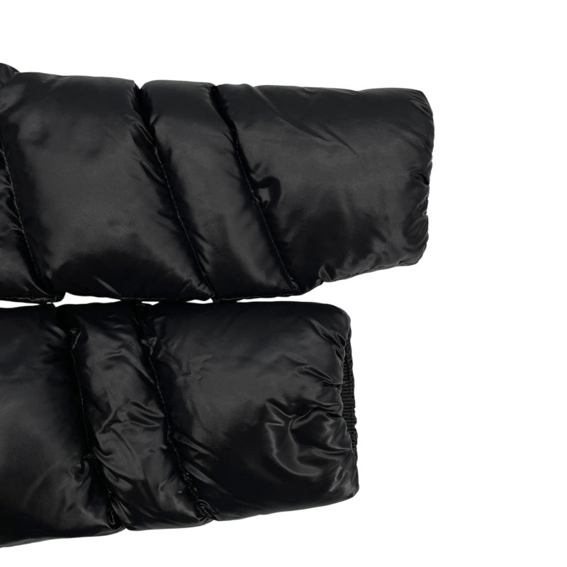 モンクレール MONCLER FULMAR ファーダウンコート 49344 ブラック ナイロン レディース ダウンジャケット
