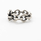 シャネル CHANEL ココマークリング #13 シルバー メタル/ラインストーン アクセサリー