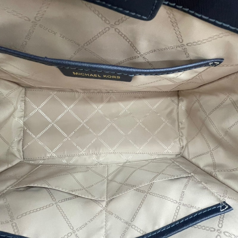 マイケル・コース MICHAEL KORS 2wayハンドバッグ 30T9GP9S3L ネイビー レザー レディース ハンドバッグ