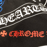 クロムハーツ CHROME HEARTS ステンシルプリントスウェットパーカー コットン メンズ パーカー