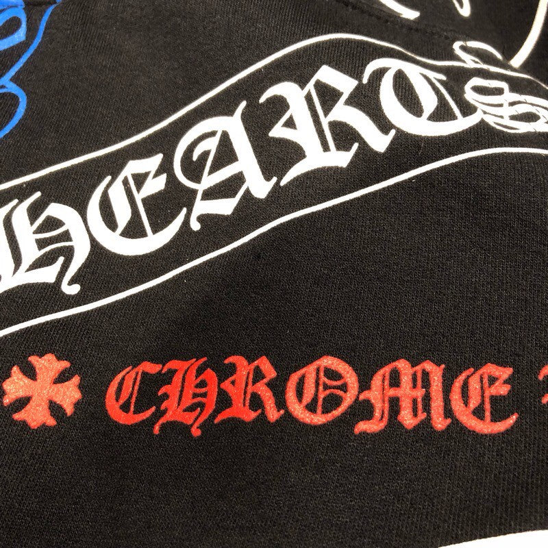 クロムハーツ CHROME HEARTS ステンシルプリントスウェットパーカー コットン メンズ パーカー