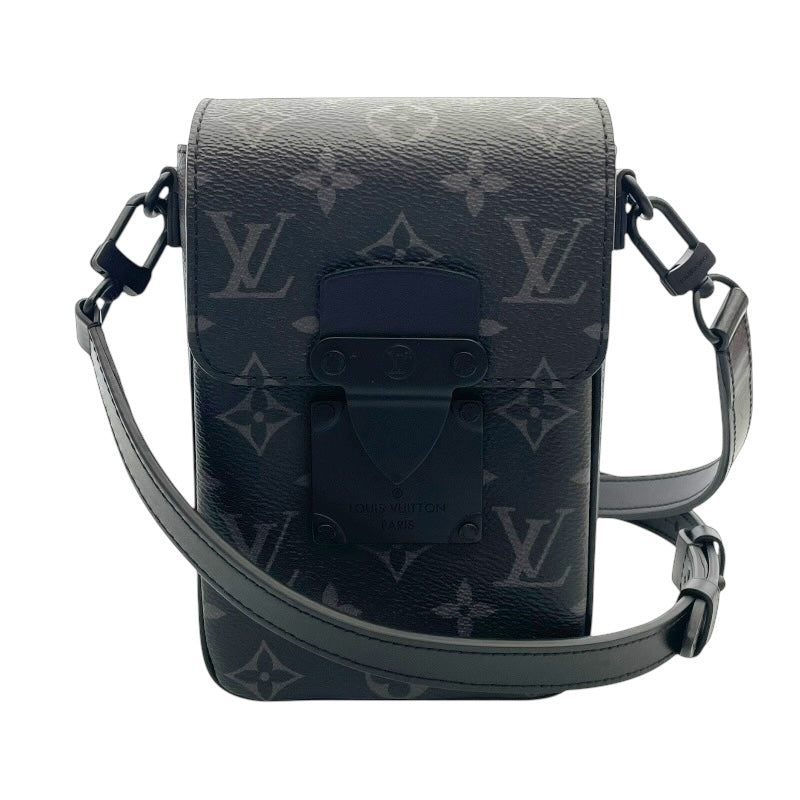 ルイ・ヴィトン LOUIS VUITTON Sロックヴェルティカル・ウェアブルウォレット M82252 ブラック モノグラム・エクリプス メンズ ショルダーバッグ