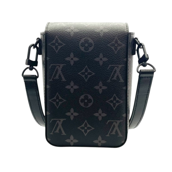 ルイ・ヴィトン LOUIS VUITTON Sロックヴェルティカル・ウェアブルウォレット M82252 ブラック モノグラム・エクリプス メンズ ショルダーバッグ
