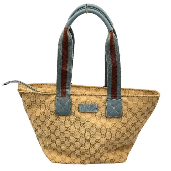 グッチ GUCCI GGキャンバス トートバッグ 131230 ベージュ GGキャンバス/レザー レディース トートバッグ