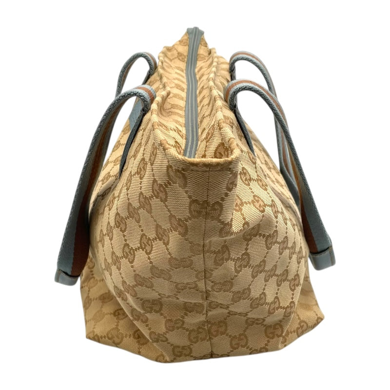 グッチ GUCCI GGキャンバス トートバッグ 131230 ベージュ GGキャンバス/レザー レディース トートバッグ