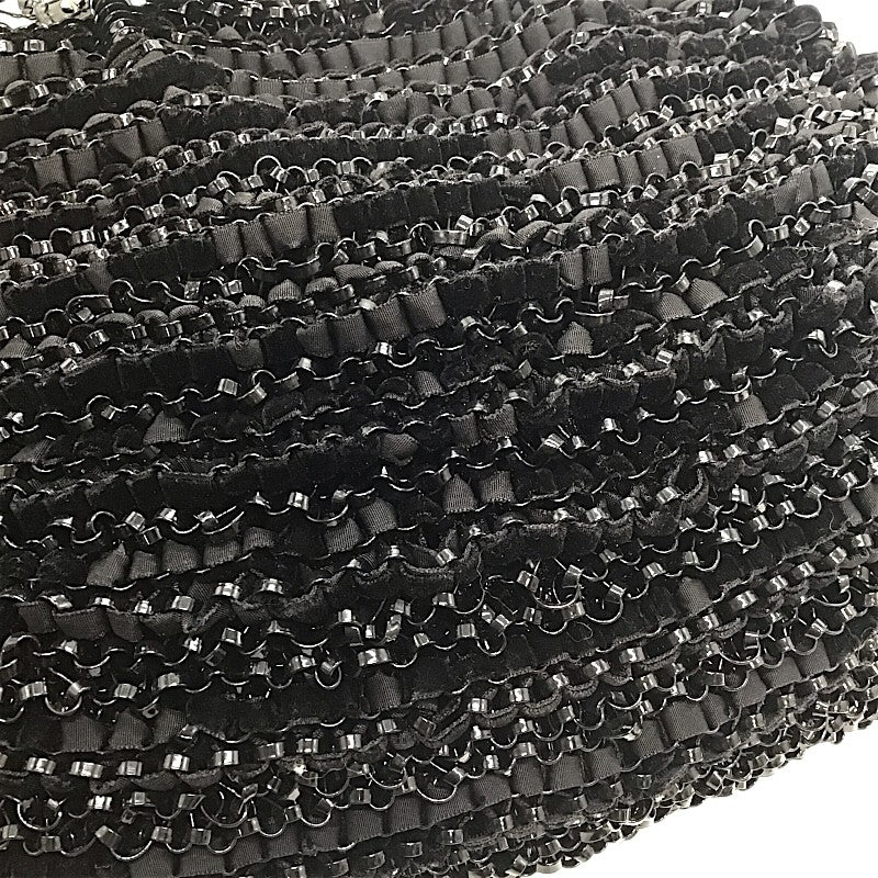 美品　アンテプリマ　黒　リボンバッグ　ハンドバッグ　ショルダー　2way アンテプリマ ANTEPRIMA リボン付き ワイヤー 2WAY ハンドバッグ