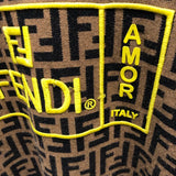 フェンディ FENDI FF総柄ニットセーター FZZ481 レーヨン メンズ ニット