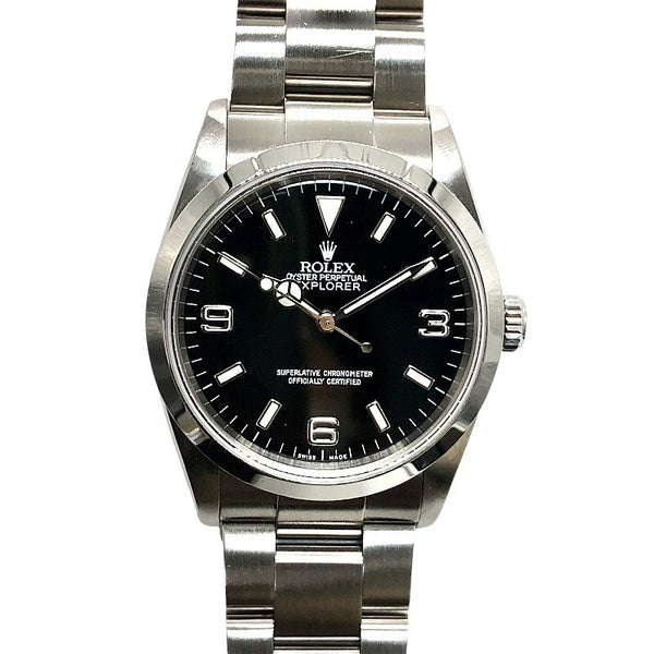 ロレックス ROLEX エクスプローラー1 114270 ブラック SS 自動巻き ユニセックス 腕時計