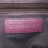 バーバリー BURBERRY バーバリー チェック柄 2WAYハンドバッグ GD PVC レザー レディース ショルダーバッグ