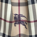 バーバリー BURBERRY バーバリー チェック柄 2WAYハンドバッグ GD PVC レザー レディース ショルダーバッグ