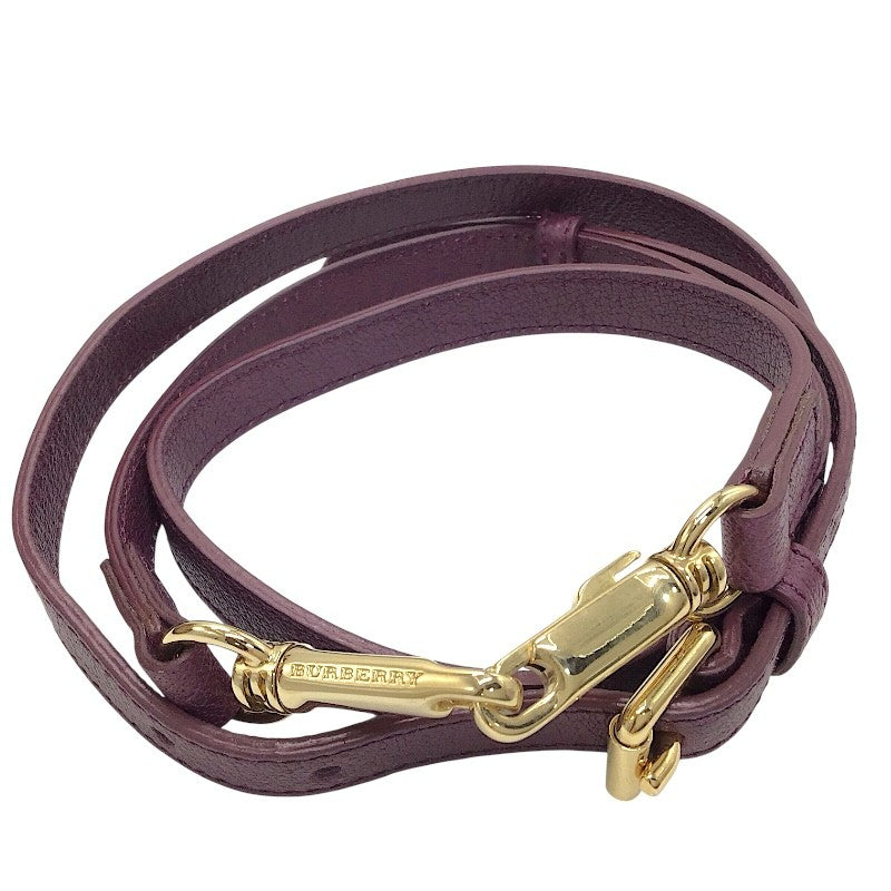バーバリー BURBERRY バーバリー チェック柄 2WAYハンドバッグ GD PVC レザー レディース ショルダーバッグ