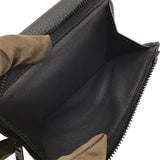 ルイ・ヴィトン LOUIS VUITTON ポルトフォイユ・パイロット アエログラム M81740 ブラック レザー メンズ 三つ折り財布
