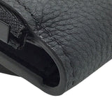 ルイ・ヴィトン LOUIS VUITTON ポルトフォイユ・パイロット アエログラム M81740 ブラック レザー メンズ 三つ折り財布