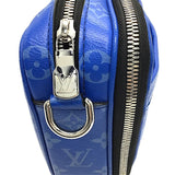 ルイ・ヴィトン LOUIS VUITTON アルファ・メッセンジャー モノグラム M31016 ブルー×SV金具 PVC メンズ ショルダーバッグ