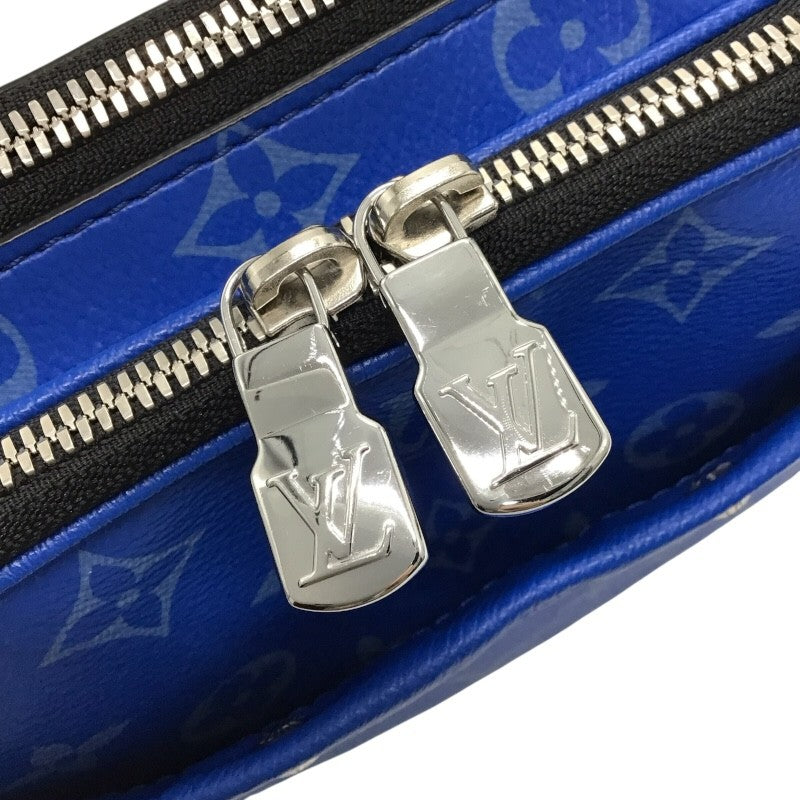 ルイ・ヴィトン LOUIS VUITTON アルファ・メッセンジャー モノグラム M31016 ブルー×SV金具 PVC メンズ ショルダーバッグ