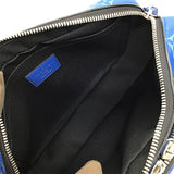 ルイ・ヴィトン LOUIS VUITTON アルファ・メッセンジャー モノグラム M31016 ブルー×SV金具 PVC メンズ ショルダーバッグ