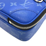 ルイ・ヴィトン LOUIS VUITTON アルファ・メッセンジャー モノグラム M31016 ブルー×SV金具 PVC メンズ ショルダーバッグ