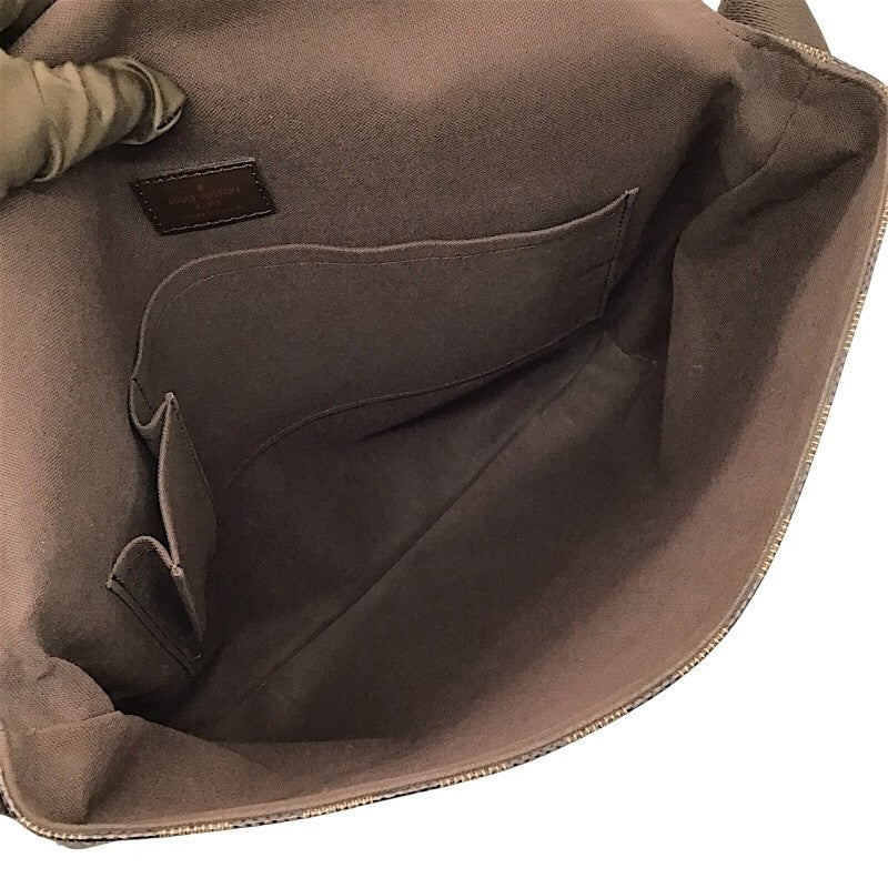 ルイ・ヴィトン LOUIS VUITTON ブルックリンMM N51211 ダミエ ブラウン PVC レディース ショルダーバッグ
