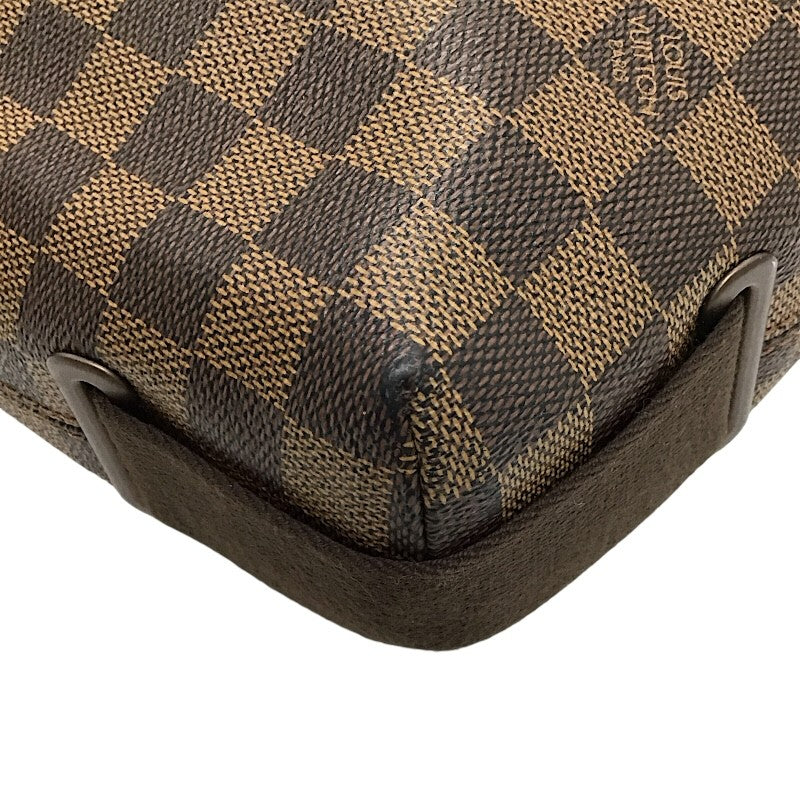 ルイ・ヴィトン LOUIS VUITTON ブルックリンMM N51211 ダミエ ブラウン PVC レディース ショルダーバッグ