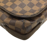 ルイ・ヴィトン LOUIS VUITTON ブルックリンMM N51211 ダミエ ブラウン PVC レディース ショルダーバッグ