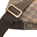 ルイ・ヴィトン LOUIS VUITTON ブルックリンMM N51211 ダミエ ブラウン PVC レディース ショルダーバッグ