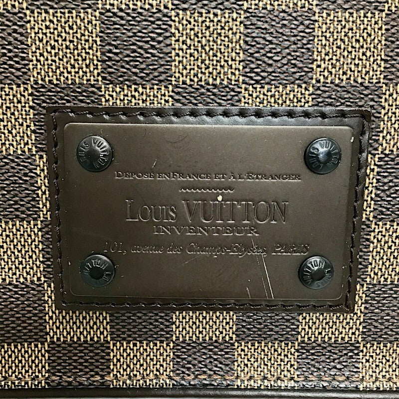 ルイ・ヴィトン LOUIS VUITTON ブルックリンMM N51211 ダミエ ブラウン PVC レディース ショルダーバッグ