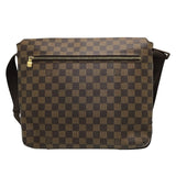 ルイ・ヴィトン LOUIS VUITTON ブルックリンMM N51211 ダミエ ブラウン PVC レディース ショルダーバッグ