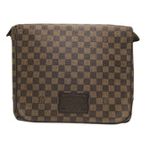 ルイ・ヴィトン LOUIS VUITTON ブルックリンMM N51211 ダミエ ブラウン PVC レディース ショルダーバッグ