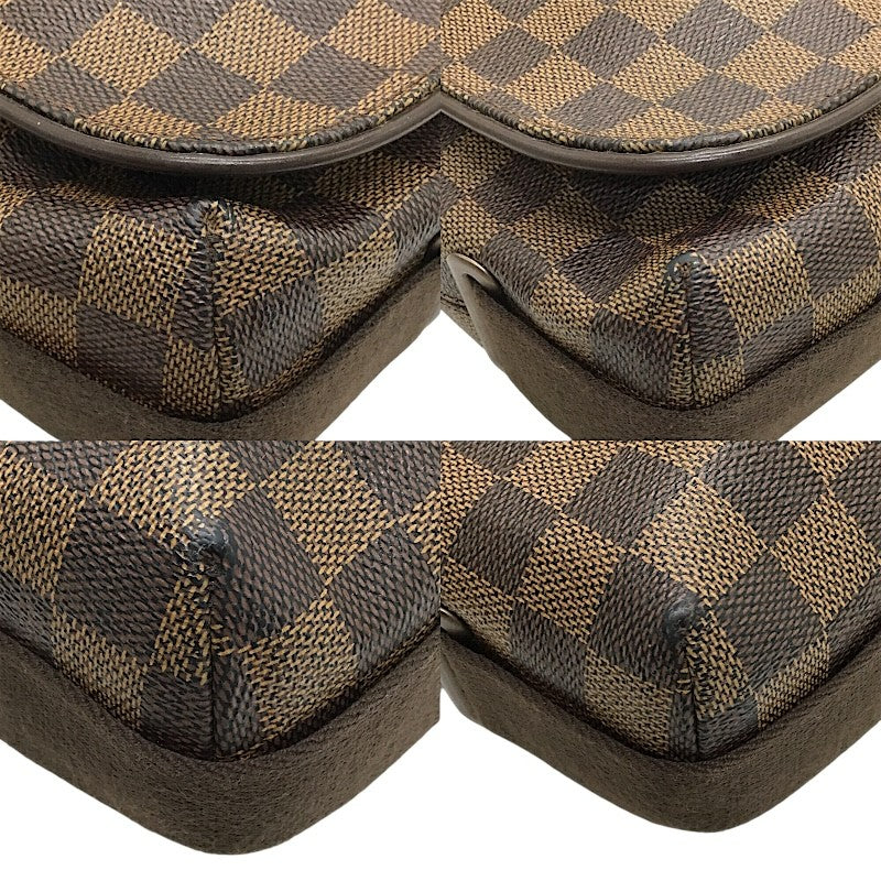 ルイ・ヴィトン LOUIS VUITTON ブルックリンMM N51211 ダミエ ブラウン PVC レディース ショルダーバッグ