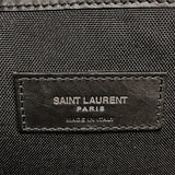 サンローラン SAINT LAURENT シティバックパック リュックサック 534967 ブラック×SV金具 ナイロンキャンバス/レザー メンズ リュック・デイパック