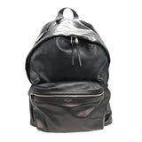 サンローラン SAINT LAURENT シティバックパック リュックサック 534967 ブラック×SV金具 ナイロンキャンバス/レザー メンズ リュック・デイパック