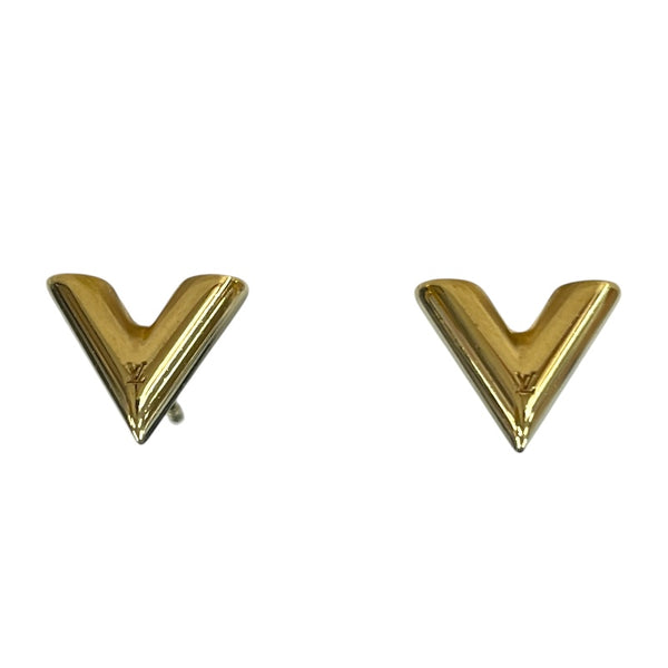 ルイ・ヴィトン LOUIS VUITTON ピアス・エッセンシャルV M68153 ゴールド メタル/GP レディース ピアス