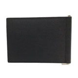 サンローラン SAINT LAURENT マネークリップ ブラック×SV金具 レザー メンズ マネークリップ
