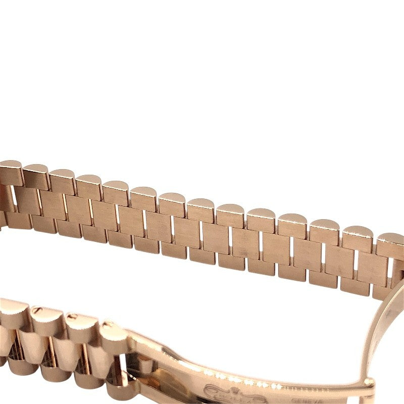 ロレックス ROLEX デイトジャスト28 279175G チョコ×PG K18PG 自動巻き レディース 腕時計