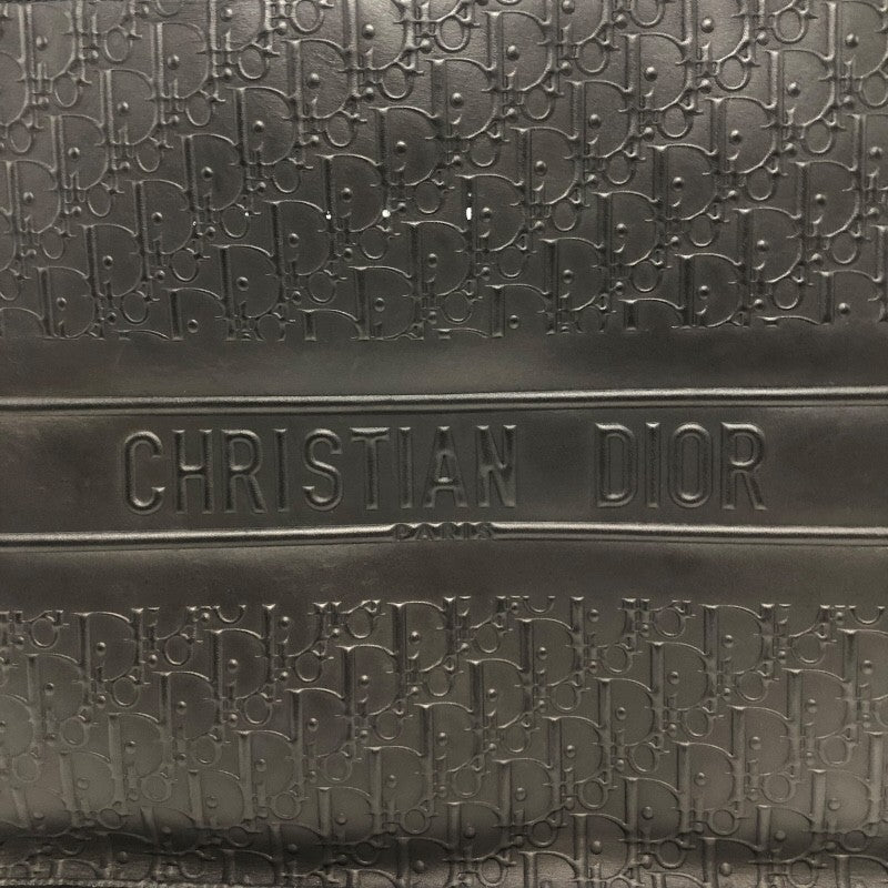 クリスチャン・ディオール Christian Dior ブックトート ラージ ブラック レザー レディース トートバッグ