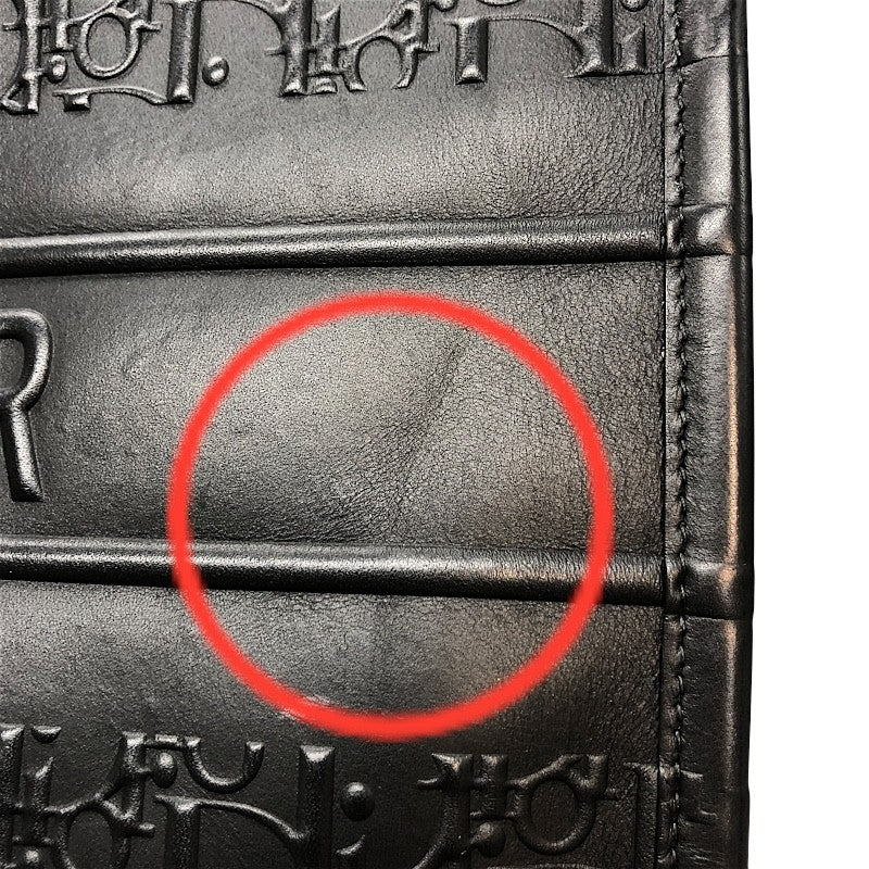 クリスチャン・ディオール Christian Dior ブックトート ラージ ブラック レザー レディース トートバッグ