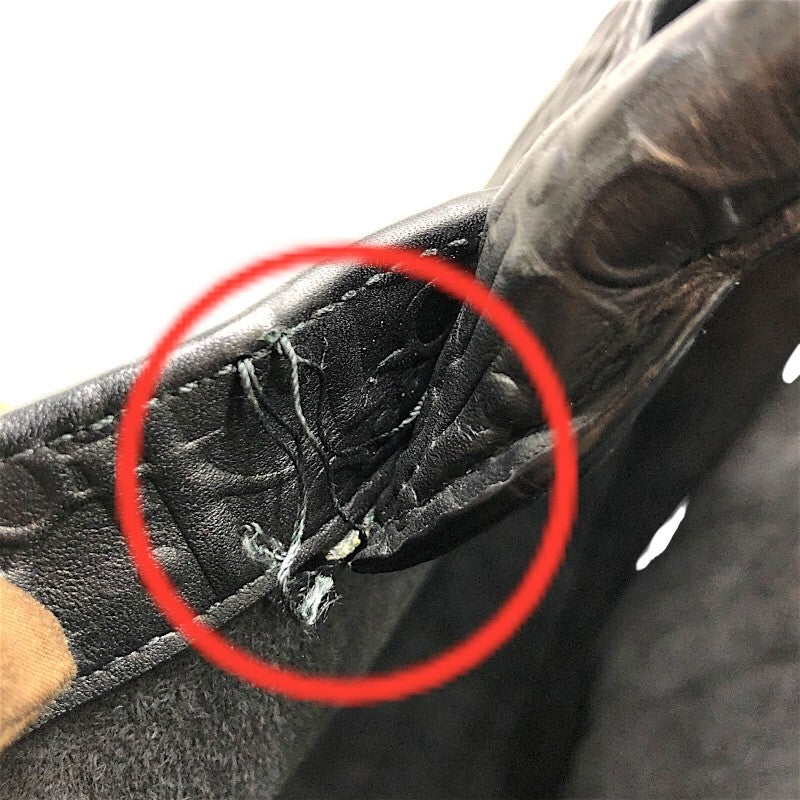 クリスチャン・ディオール Christian Dior ブックトート ラージ ブラック レザー レディース トートバッグ