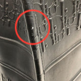 クリスチャン・ディオール Christian Dior ブックトート ラージ ブラック レザー レディース トートバッグ